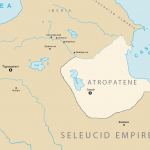 نقشه آذربایجان در زمان اسکندر هخامنشی ها